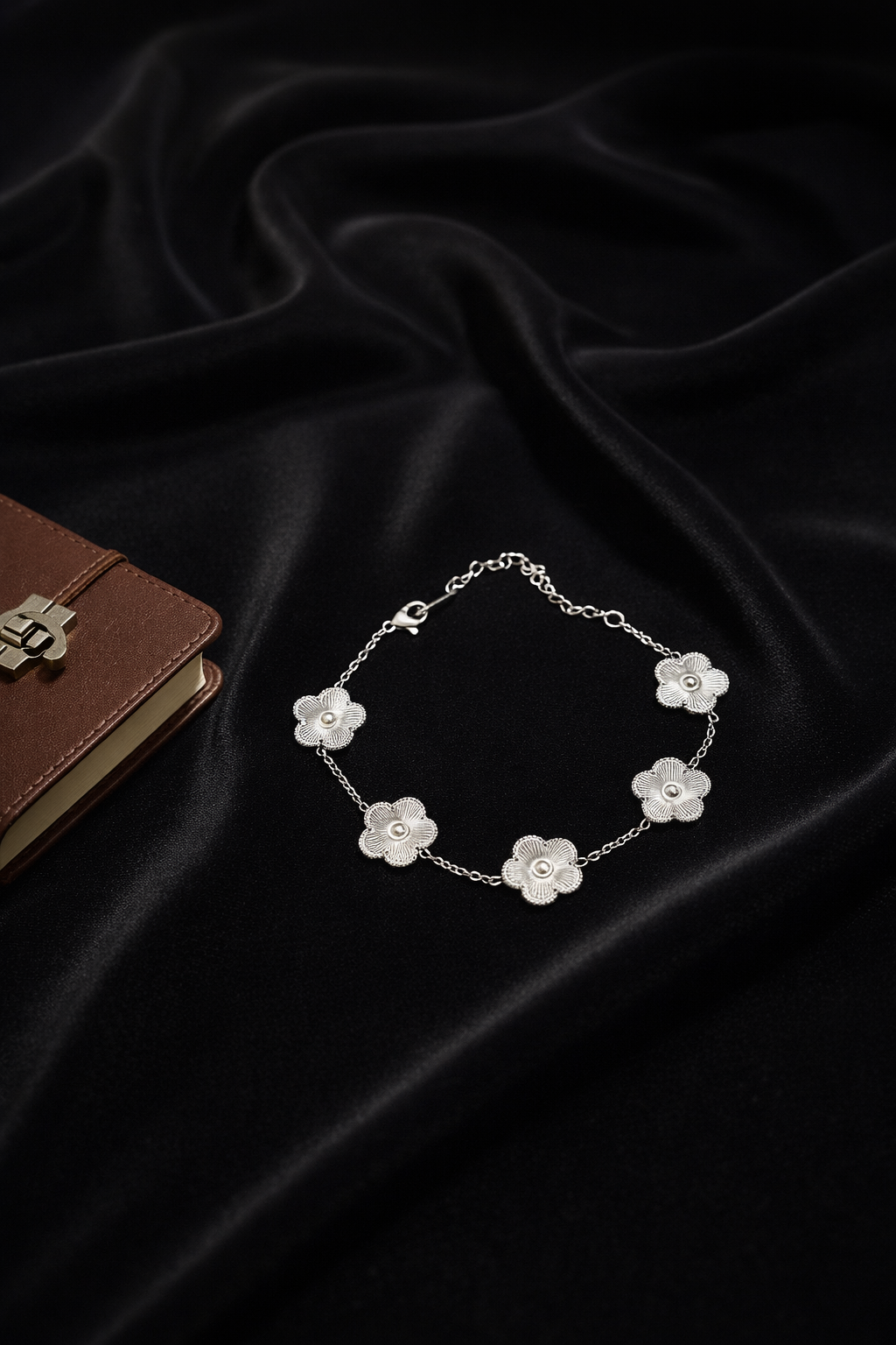 Silver Bloom Bracelet