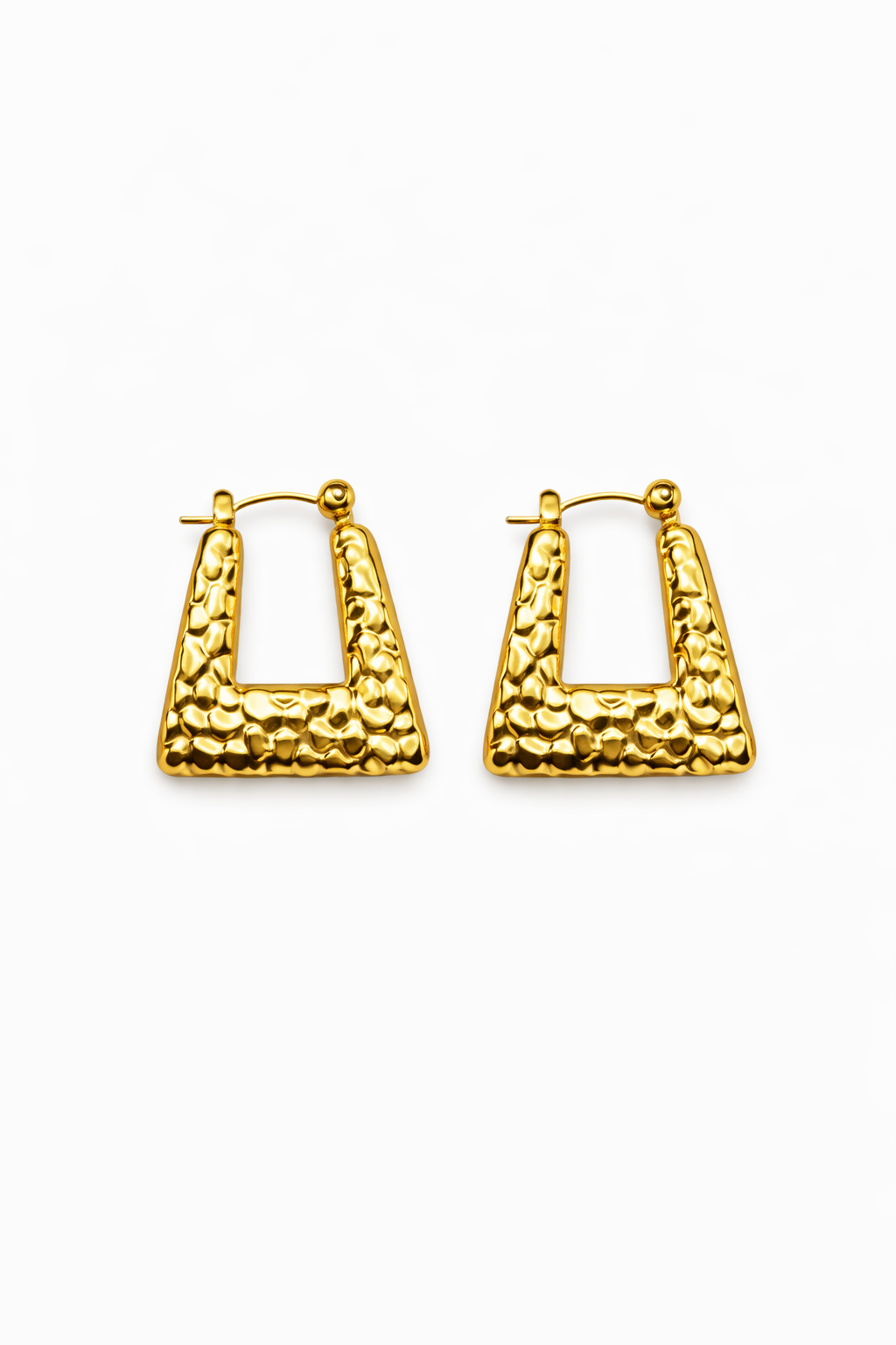 Golden Muse Hoops Earrings